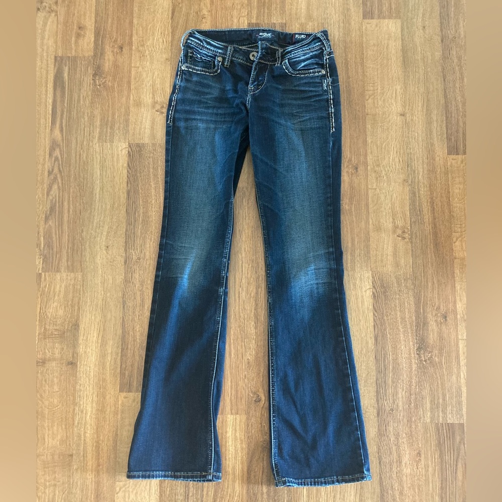 Dark wash Silver’s jeans bootcut
